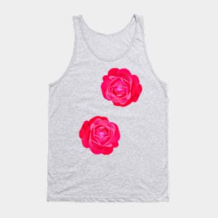 Two pink roses Tank Top